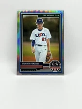 2023 Panini USA Baseball Stars & Stripes - #8 USA Baseball 18U Refractor