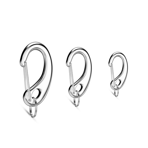 Leash King Stainless Steel Quick Clip | Sping-load Hook Combo for Pet ID Tags - Bild 1 von 21