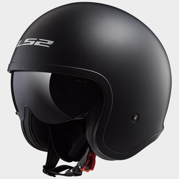 Casque Ls2 Of599 Spitfire Solide Couleur Noir Mat Gr M57 Achetez