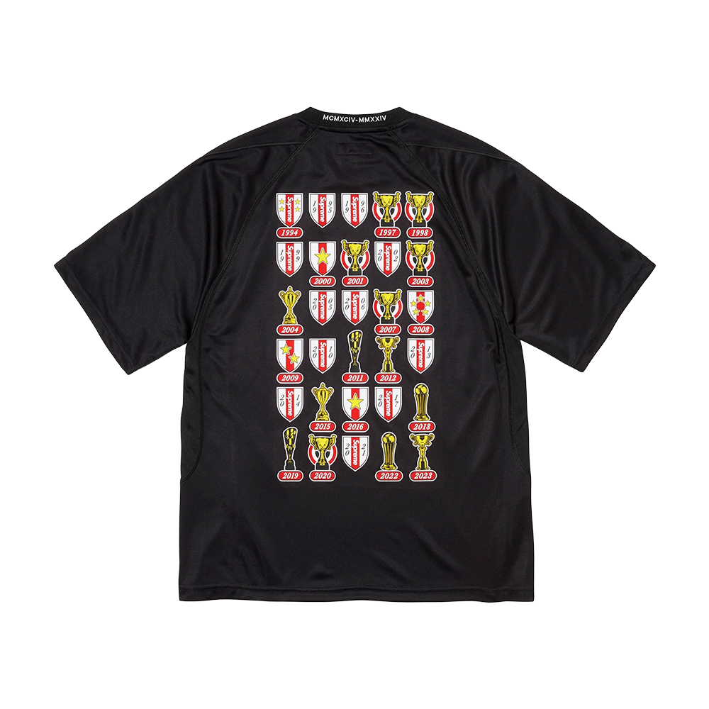 Supreme Jacquard Soccer Jersey Black L/XL | eBay Supreme Jacquard Soccer Jersey Black L/XL | eBay