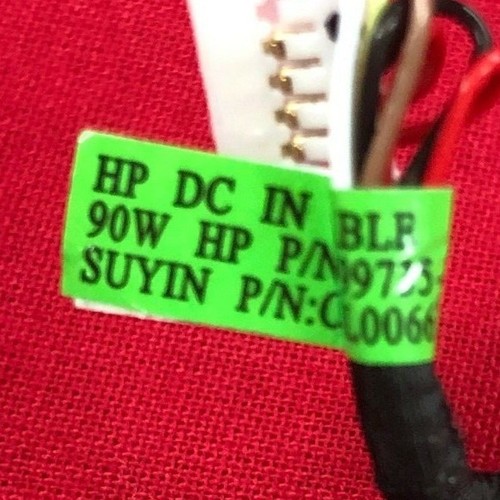 ORIGINAL HP NOTEBOOK 17-BY0010NR DC IN CABLE 799735-Y51 L22528-001 - Picture 4 of 4