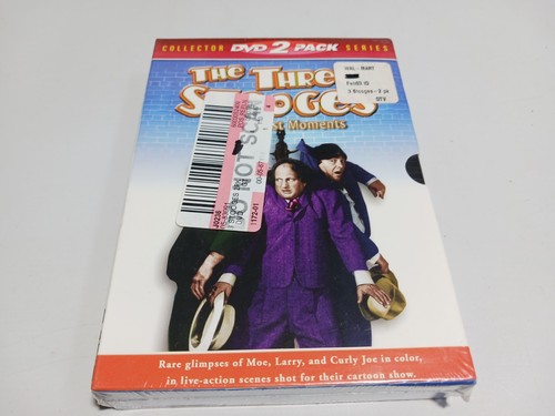 The 3 Stooges: Funniest Moments & Festival DVD 2001 BRAND NEW FACTORY SEALED - Picture 1 of 2