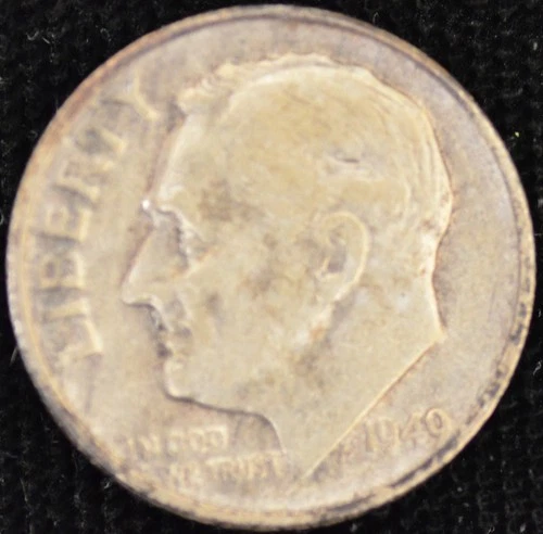 1949-P Roosevelt Dime — photo from another recent sale