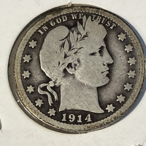 1914 s barber quarter - Picture 2 of 6