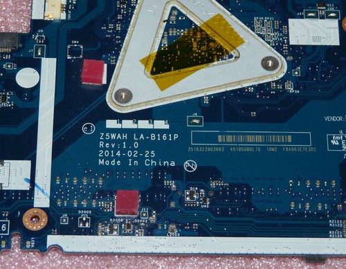 Carte mère Acer Aspire E5-571 Z5WAH LA-B161P Rev:1.0 processeur Intel Core i5-4210U - Photo 5/6