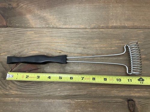 Vintage CUTCO Mix-Stir Whisk Whip Beater 12" Classic Brown Handle Clean USA Made - Picture 13 of 19