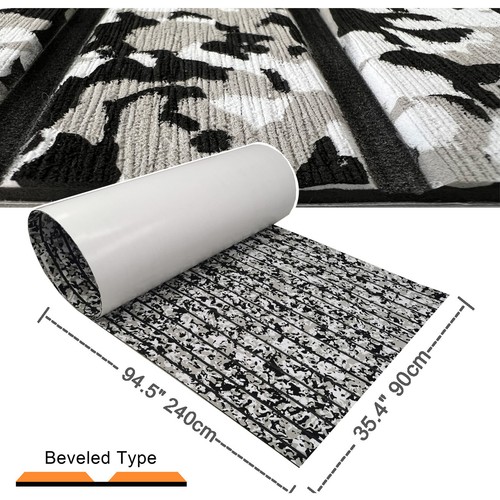 EVA Foam Faux Teak Deck Mat Camo Boat Flooring 94″×35″  Swim Platform Step Mat - Bild 2 von 19