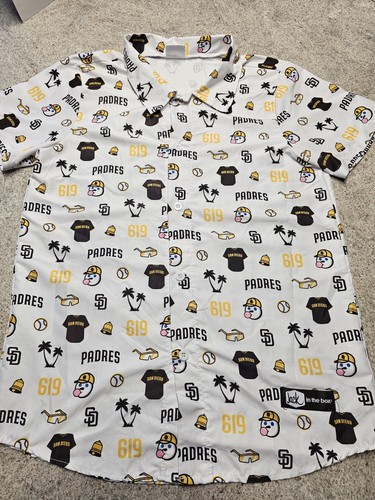 San Diego Padres MLB 2024 SGA 619 Aloha Night Shirt Size M - Picture 1 of 7