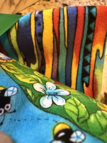 Timeless Treasures Colorful Flannel Fabric Fat Quarter Bundle Snug As A Bug - Picture 12 of 14