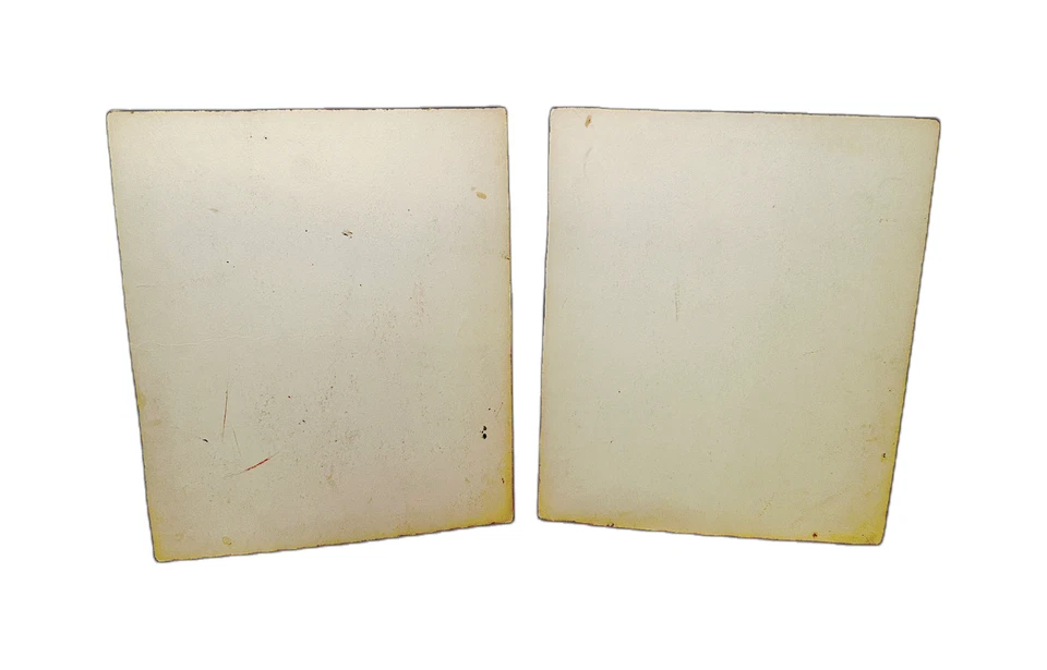 🧩 Juego de 2 rompecabezas bandeja animales de granja vintage de los años 50 caballos y corderos de Florian Foto 3 de 3