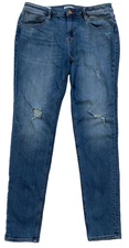 Vigoss Size 33 Womens Jagger Skinny Denim Jeans Distressed VIGOSS