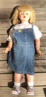 Vintage Allied Eastern Jointed Walker Doll Playpal Type 35” Blonde AE3651