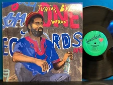 JUNIOR BYLES JORDAN~RARE NM/VG++ 1988 HEARTBEAT LP~ROOTS REGGAE~DUB~LEE PERRY