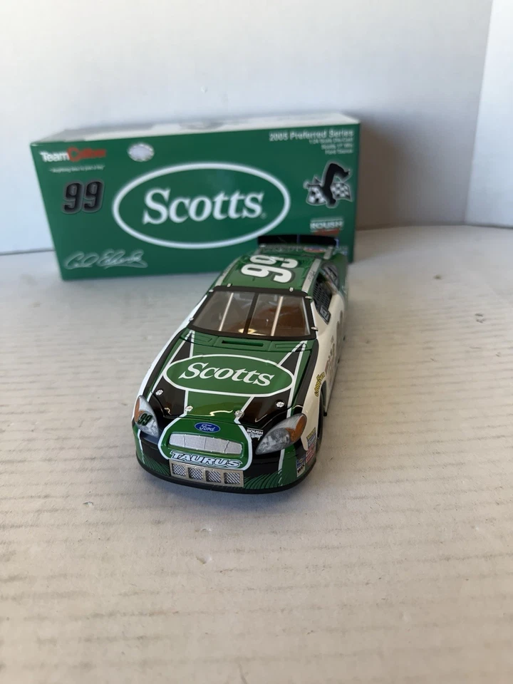 Carl Edwards 2005 #99 Scotts Atlanta primera victoria equipo calibre 1:24 ¡agudo!!! Nuevo Foto 3 de 4