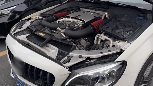 Air Intake System for Mercedes C400 C450 C43 AMG GLC43 2012-2020 M276 V6 - Video 1 von 1