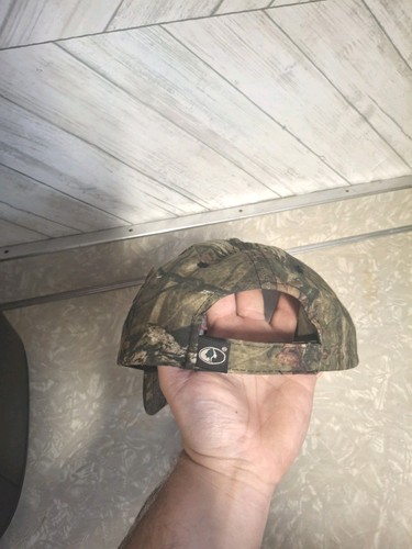 Mossy Oak Camo Baseball Hat OSFM Adjustable Camouflage Cap - NEW QUALICHEM  - Picture 6 of 7