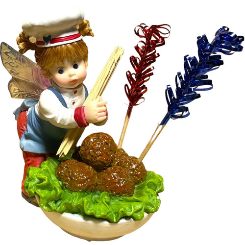Enesco My Little Kitchen Fairies Little Meatball Fairie, Neu 4030649 Neu Fee - Bild 2 von 4