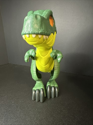 Imaginext XL Jurassic World Camp Cretaceous Green T-Rex 9" Dinosaur Figure - Picture 5 of 7