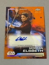 Morgan Elsbeth Orange Refractor Auto /25 Star Wars 2024 Topps Finest Inosanto sp