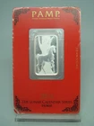 2014 Lunar Calendar Series Horse PAMP 10 gram Silver Bar
