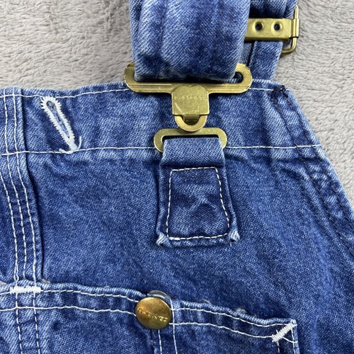 Vintage Carhartt Overalls Blue Denim Bib Workwear Outdoor Mens 42 X 32 - 38 - Picture 8 of 11