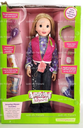 Amazing Allysen Interactive 20" Doll 2006 Playmates No. 98163 - Picture 4 of 11