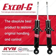 2x Rear KYB Excel-G Shock Absorbers for Peugeot 508 4HL RHH 9HR DT4 I4 FWD