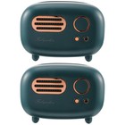  2 Count Taschentuch Halterung Taschentuchhalter Serviettenspeicherbehälter