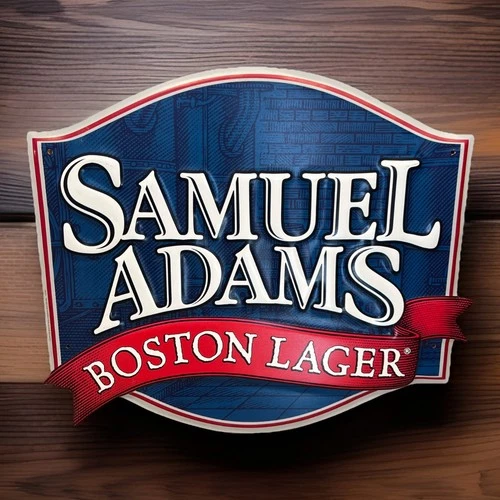 Samuel Adams Boston Lager Metal Tin Beer Bar Sign 2009 VTG 16x13 inches