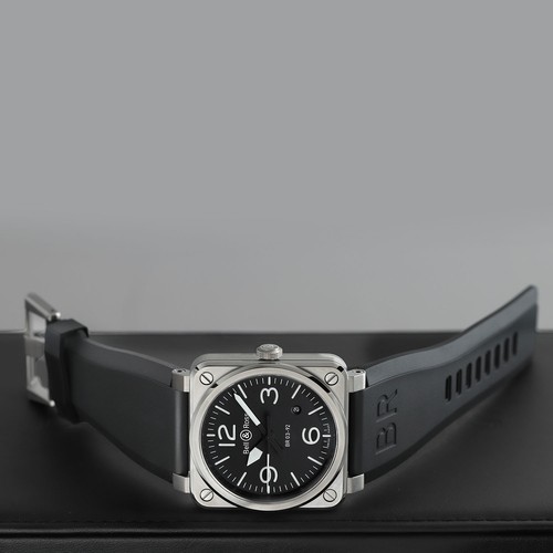 Bell & Ross BR03-92 automatico 42 mm BR0392-BLC-ST - Foto 8 di 11