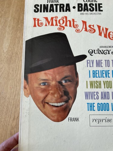 Frank Sinatra Count Basie It Might As Well Be Swing Vinyl Record Reprise Quincy - Picture 4 of 18