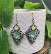 2.45 Silver-tone Bead Earring Set Boho Retro Drop Dangle New Free Ship B6899