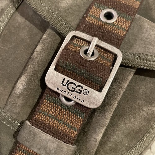 BOTAS DE INVIERNO UGG RETRO CARGO S/N 1895 TALLA 7 VERDE SALVIA COMO NUEVAS - Imagen 4 de 5