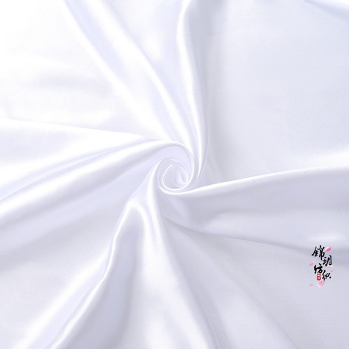 Satin Faux Silk Fabric Brocade Shiny Wedding Cloth Dress Cheongsam Tang Suit DIY - Picture 22 of 39