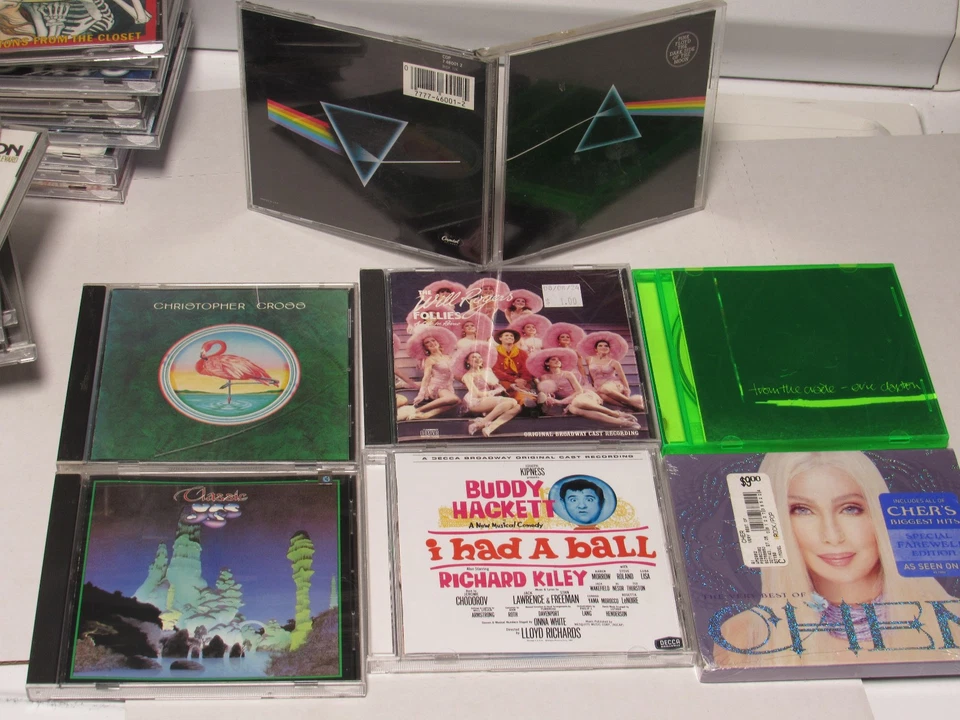 Lot of 25 Assorted Used Music CDs Rock Pop Soul Oldies 60s 70s 80s album LOT C Foto 4 de 4