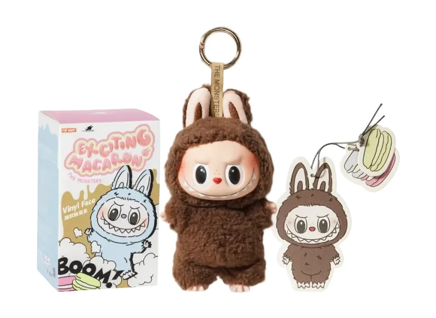 POP MART THE MONSTERS LABUBU Exciting Macaron Plush Series
