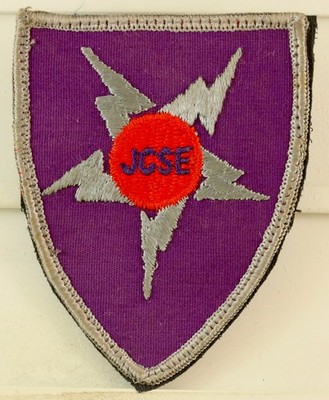 Joint Communications Support Element Patch (3.5'') Hook & Loop Back