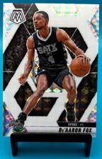 2024-25 Panini Mosaic De'AARON FOX #124 - Choice White Mosaic #34/35
