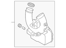 Genuine Hyundai Engine Air Intake Hose 28220-J9100