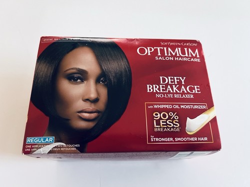 Softsheen Carson Optimum Salon Haircare Defy Breakage No-Lye Relaxer Regular