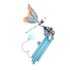  Dragonfly Wind Chime Outside Chime Luminous Acrylic Hanging Decor For Garden