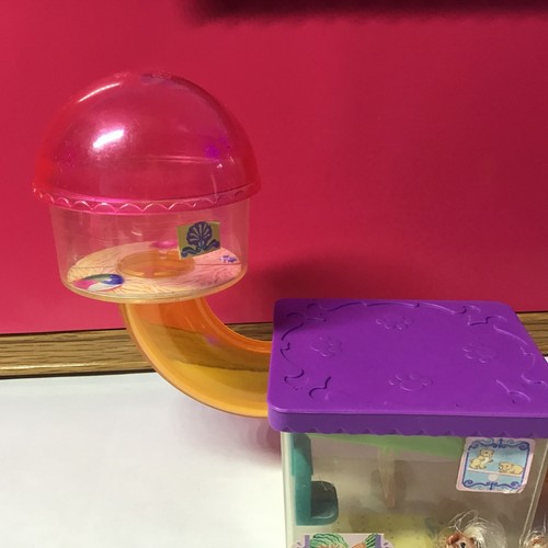 Vintage Kenner Littlest Pet Shop 1995 Haustiere unterwegs! Ride N' Slide Hamster SET - Bild 4 von 13