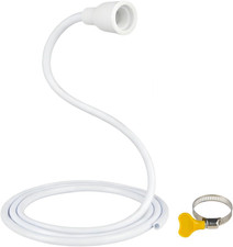 9.8FT Faucet Hose Adapter for Sink, PVC Sink Hose Attachment for Faucet