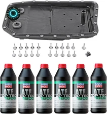 Auto Transmission Service Kit for BMW 6HP26 select V8 models ATF+Oil Pan+Filt...