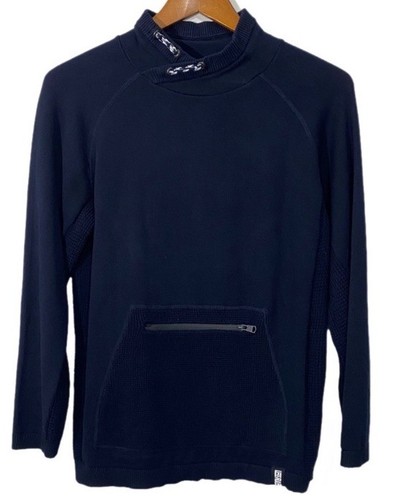 Zara Navy Knit Pullover Sweater "Less Rules" Children’s 11-12 Preppy Academia - Picture 1 of 8