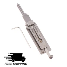 2-in-1 Maintenance Repair Tool Kit 2 In 1 Portable Lock Picking Set