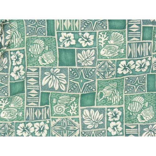 Jade Fashions Flower Floral Orchid Fish Hawaiian Aloha Tropical Camp Shirt 3XL - Picture 4 of 5