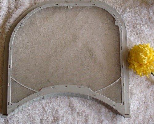 OEM LG FRONTLADER TROCKNER MODELL # DLE2516W FUSSELSIEBFILTER