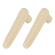 2 Pcs Door Handle Covers, Silicone Door Knob Protector Cover, Beige