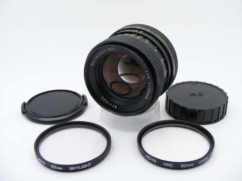 Rollei 55mm f1.4 manual focus lens MC No 61115226 Mount Rollei QBM - Picture 1 of 24
